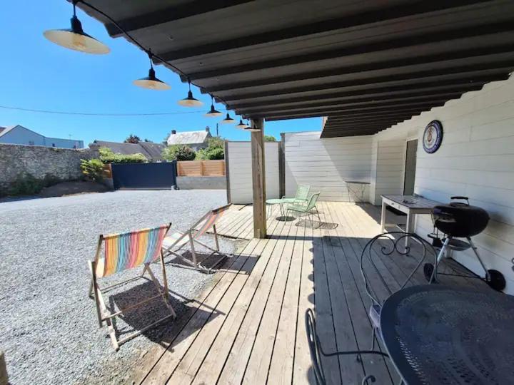 Appartement Moderne Avec Terrasse - Proche Mer Agon-Coutainville Kültér fotó