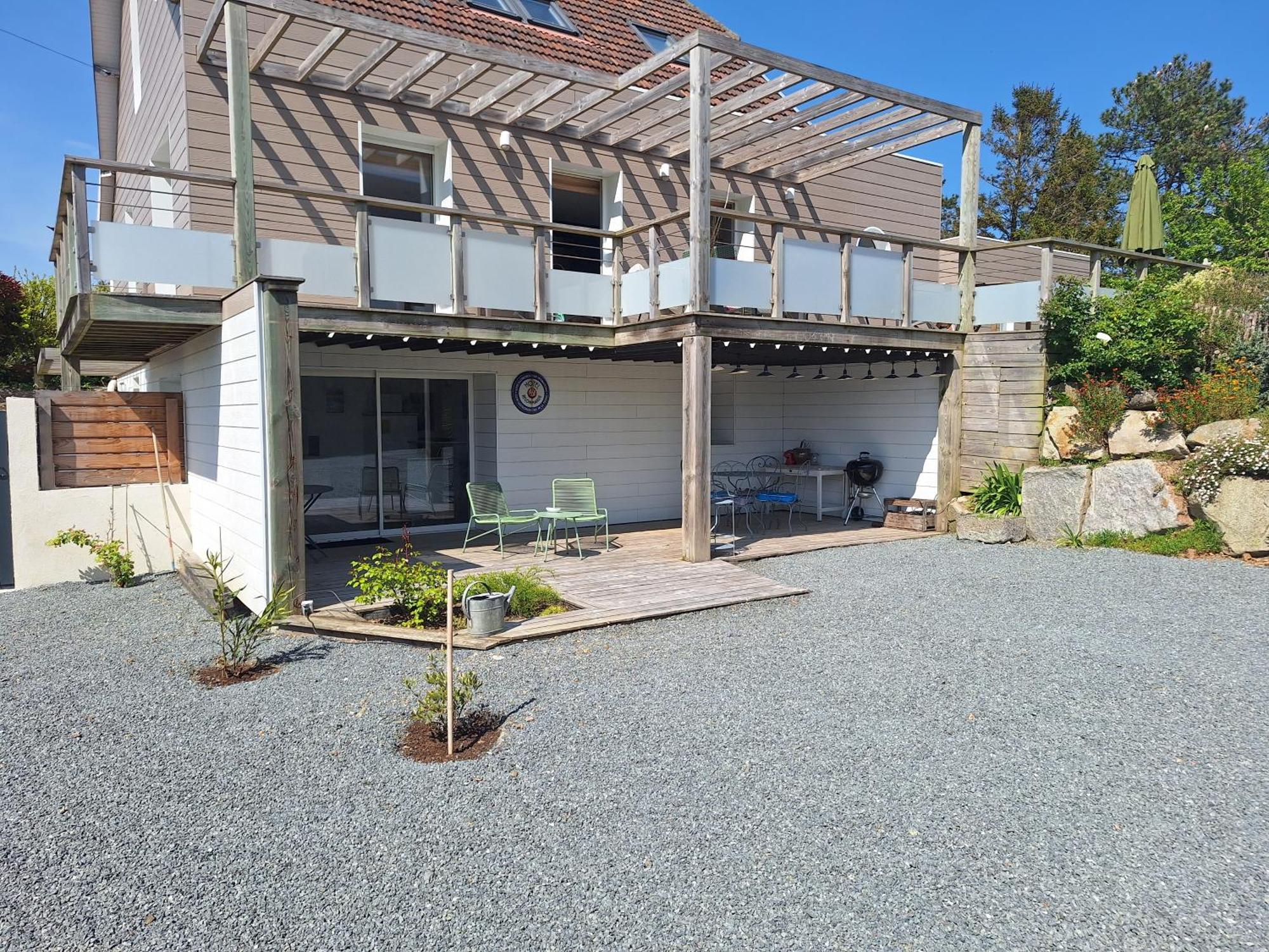 Appartement Moderne Avec Terrasse - Proche Mer Agon-Coutainville Kültér fotó